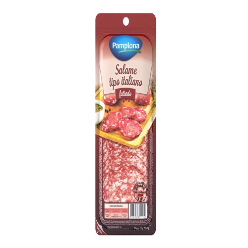 Salame Italiano Pamplona Fatiado 100g
