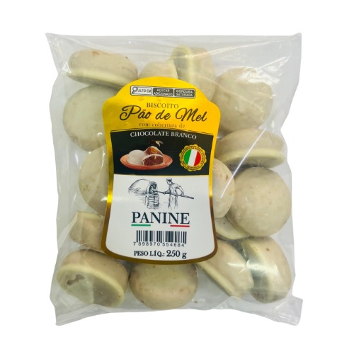 Pao Mel Panine 250g Choc Branco