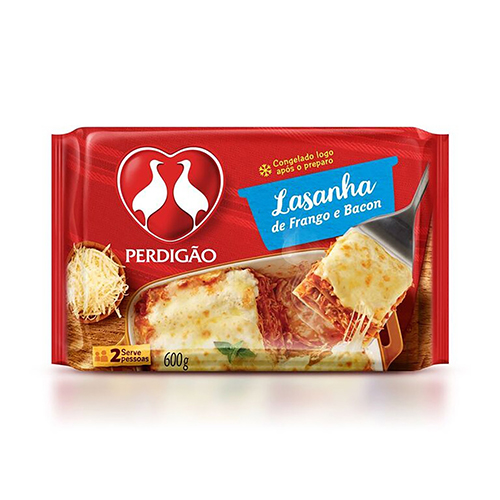 Lasanha Perdigão Frango /bacon 600g