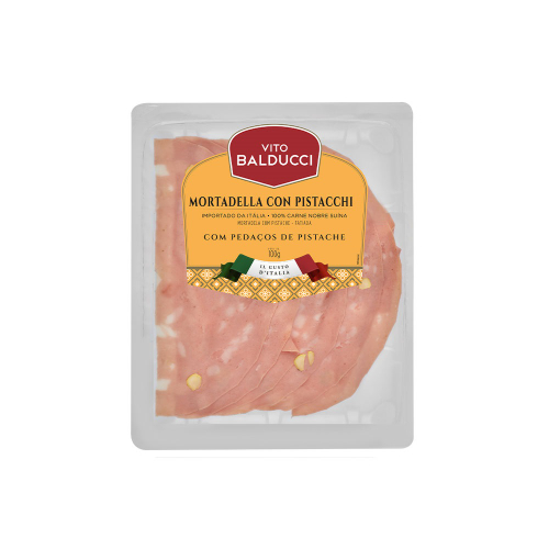 Mortadela Bologvito Balducci C/pistache 100g