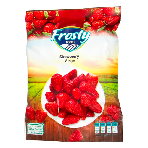 Morango Frosty Foods Congelado 400g