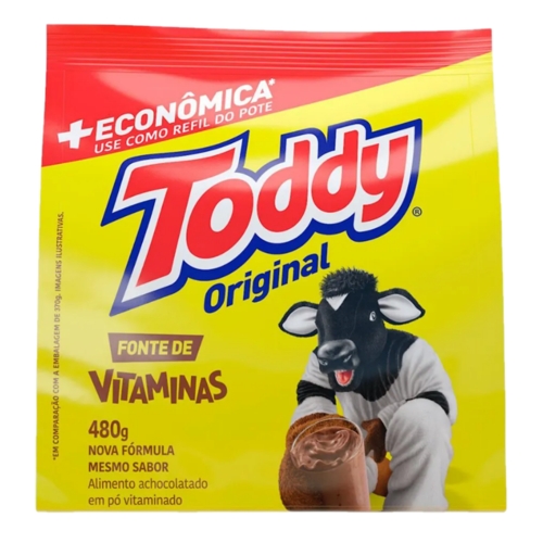 Achocolatado Em Pó Toddy Original +econômica 480g