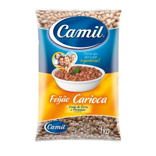 Feijão Carioca Camil 1kg
