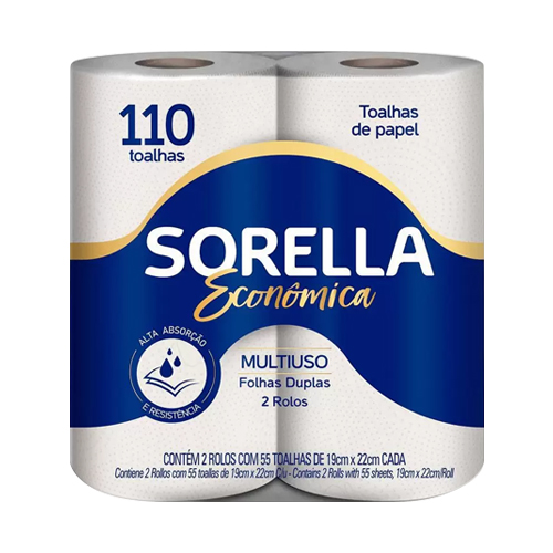 Papel Toalha Sorella Eco C/2