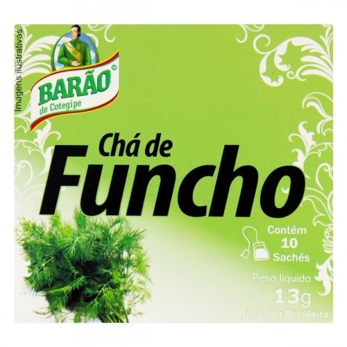 Chá Barão Funcho 13g Com 10 Sachês