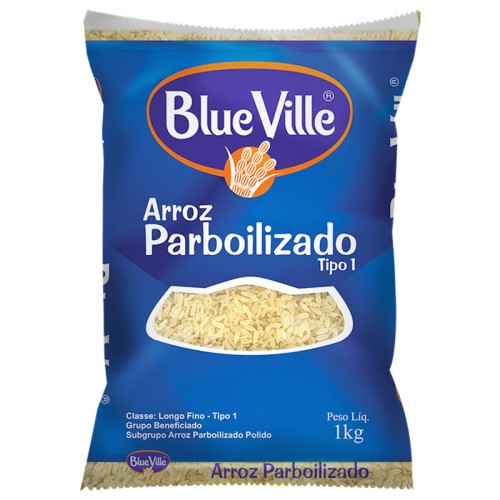 Arroz Blue Ville Parboilizado Tipo1 1kg