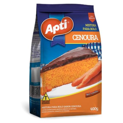 Mistura Bolo Apti Cenoura 400g