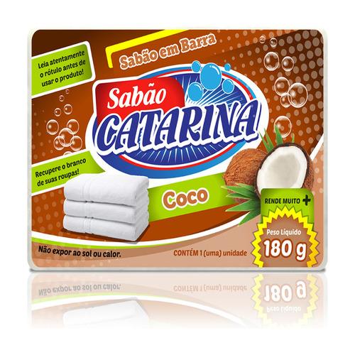 Sabao Barra Catarina 180g Coco