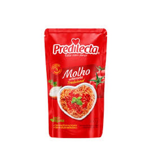 Molho Tomate Predilecta 300g Sache Refogado