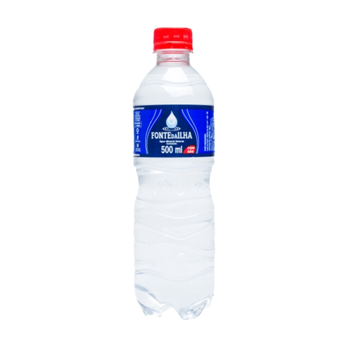 Água Mineral Fonte Da Ilha Com Gás 500ml