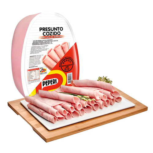 Presunto Cozido Peperi S/gordura Fatiado 300g