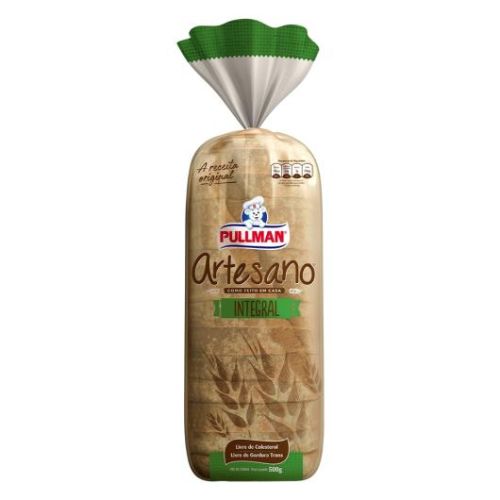 Pão Pullman Artesano Integral 500g