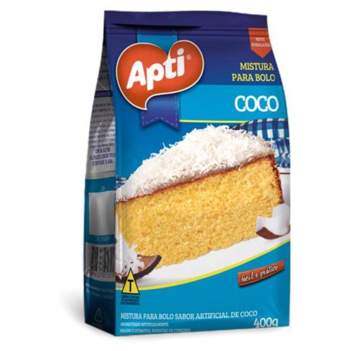 Mistura Bolo Apti Coco 400g