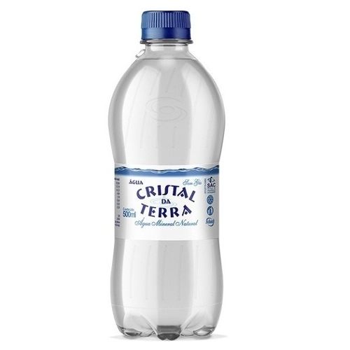 Agua Mineral Cristal Terra Sem Gás 500ml