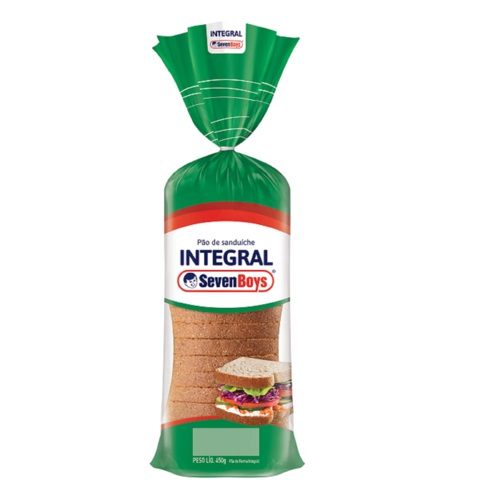 Pão Integral Seven Boys 450g