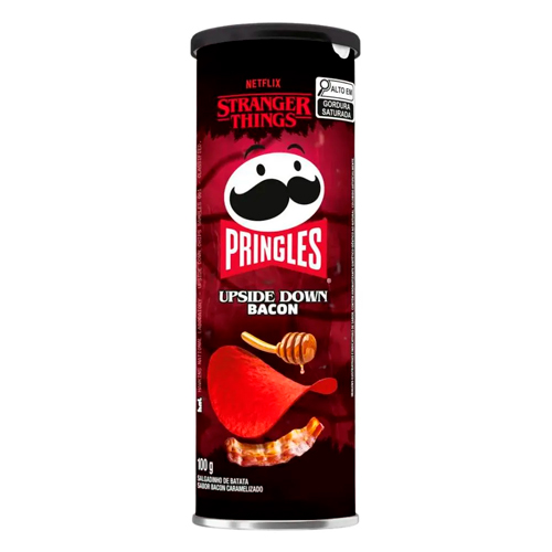 Batata Pringles Netflix Bacon 100g