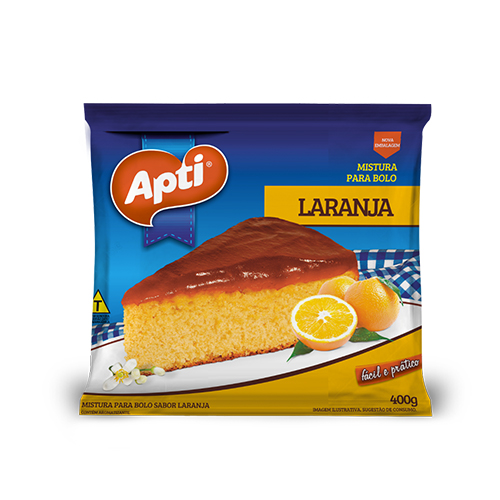 Mistura Bolo Apti Laranja 400g