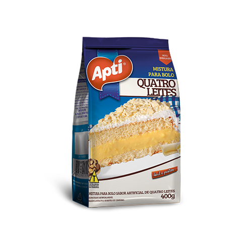 Mistura Bolo Apti 4 Leites 400g