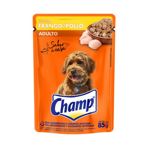 Ração Champ Adulto Frango 85g