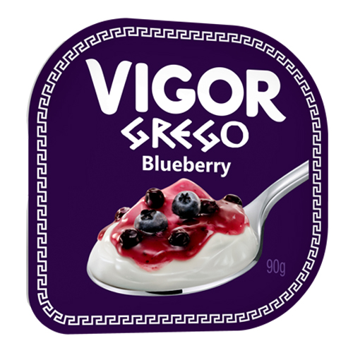 Iogurte Grego Vigor Blueberry 90g