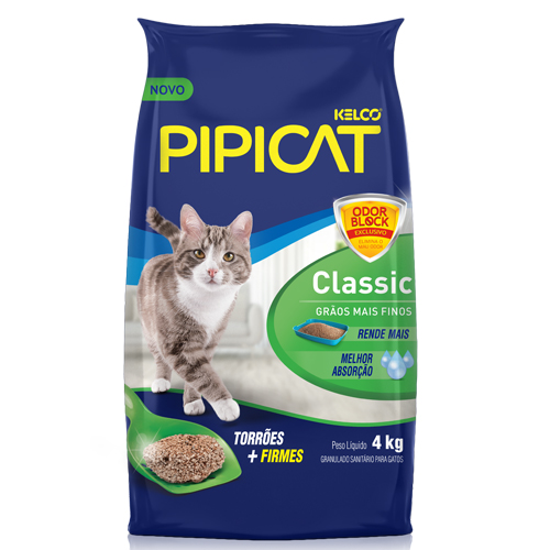Areia Sanitária Kelco Pipicat Clássica 4kg