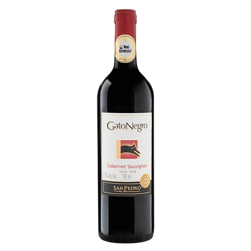 Vinho Gato Negro Chileno Tinto Seco Cabernet Sauvignon 750ml